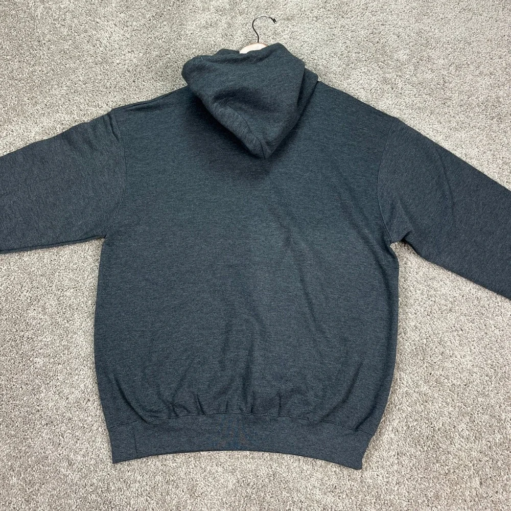 University of Illinois Fighting Illini Champion Hoodie Mens M Gray Fleece NCAA - Picture 4 of 14